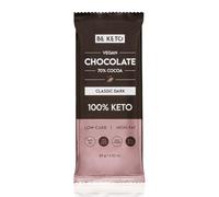 Chocolat Vegan Keto avec Huile MCT - Noir Classique 80g