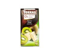 CHOCOLATE BLANCO CON KIWI TORRAS