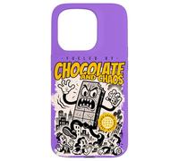 Chocolate & Chaos - Art culinaire Kawaii Amusant avec Attitude Coque pour iPhone 15 Pro