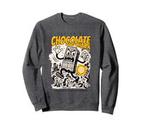 Chocolate & Chaos - Art culinaire Kawaii Amusant avec Attitude Sweatshirt