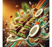 Chocolate Dubai Oasis Bliss - Concentré d'arôme de noix de coco - Végétalien - Sasami - 10ml