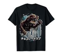 Chocolate Lab Chien Labrador Retriever Kaiju Monster T-Shirt