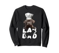 Chocolate Lab Dad The Dog Father The Lab Father Labrador Dad Sweatshirt