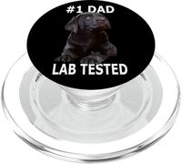 Chocolate Lab Dad The Lab Father Labrador Retriever PopSockets PopGrip pour MagSafe