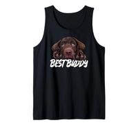 Chocolate Lab Dog Labrador retriever Marron Débardeur