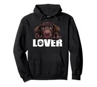 Chocolate Lab Dog Labrador retriever Marron Sweat à Capuche