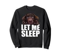 Chocolate Lab Dog Labrador Retriever Marron Sweatshirt
