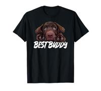 Chocolate Lab Dog Labrador retriever Marron T-Shirt