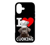 Chocolate Lab Dog The Dog Père Lab Mom Cooking Chef Cook Coque pour iPhone 17