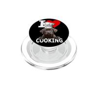 Chocolate Lab Dog The Dog Père Lab Mom Cooking Chef Cook PopSockets PopGrip pour MagSafe