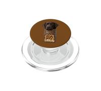 Chocolate Lab Labrador Retriever Barre de Bonbons drôle en Forme de Chien PopSockets PopGrip pour MagSafe