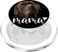 Chocolate Lab Mom Brown Lab Mama The Lab Mère Labrador Chien PopSockets PopGrip pour MagSafe