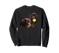 Chocolate Lab The Dog Father The Lab Mother Brown Lab Lover Sweatshirt