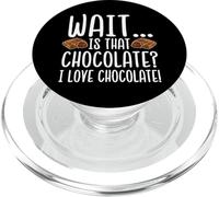 Chocolate Lover - Est-ce Que C'est du Chocolat J'aime Le Chocolat PopSockets PopGrip pour MagSafe