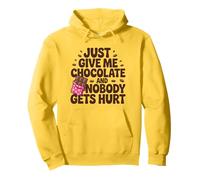 Chocolate Lover Sarcasm - Just Give Me Candy Bar Sweat à Capuche