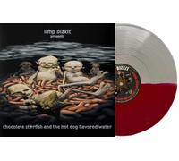 Chocolate Starfish And The Hot Dog Flavored Water Red & Clear Split Colored Wax