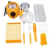 Chocolatière électrique avec de multiples accessoires.