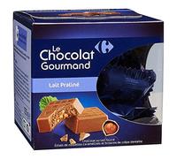 Chocolats lait praliné CARREFOUR la boîte de 155g
