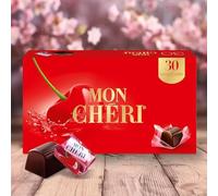 Chocolats Mon Chéri - 30 bouchées soit 315g - Chocolat noir à la liqueur de cerise