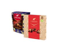 Chocolats noël : 1 Côte d'Or Mini Roc Mix + 1 Côte d'Or Coffret Collection