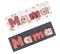 CHOCOLISSIMO - Cadeau Maman - Bonbons pour la Fête des Mères - Chocolats à Offrir - Lettres en Chocolat au Lait - Chocolat Belge - Idée Cadeau Anniversaire Maman - Coffret Gourmand Sucré