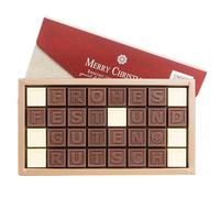 CHOCOLISSIMO - Cadeau Noël - Chocolat Noël - Douce Carte de Vœux de Noël, Idée Cadeau Homme, Femme, Maman, Papa, Grand-mère, Grand-père - JOYEUX NOËL ET BONNE ANNÉE
