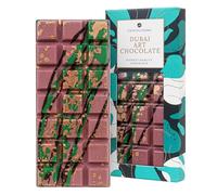 CHOCOLISSIMO - Chocolat Dubaï, chocolat Ruby fourré à la pistache, chocolat belge, artisanal, dessert oriental Kadayif, idée cadeau, cadeau sucré