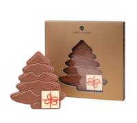 CHOCOLISSIMO - Chocolat Noël - Sapin en Chocolat au Lait - Chocolats à Offrir Cadeau Noël - Idée Cadeau Saint Nicolas, Avent, Enfant, Fille, Garçon, Amie, Homme, Femme - Chocolat Belge