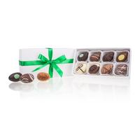 CHOCOLISSIMO - Mélange Raffiné de 8 Pralines dans un Coffret Élégant - Cadeau de Pâques de Luxe, Idée Cadeau pour la Fête des Mères, Hommes et Gourmands