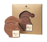 CHOCOLISSIMO - Père Noël en Chocolat au Lait - Chocolat Noël - Chocolats à Offrir Cadeau Noël - Idée Cadeau Saint Nicolas, Avent, Enfant, Fille, Garçon, Amie, Homme, Femme - Chocolat Belge