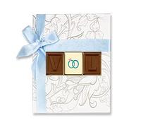 Chocotélégramme Bagues de fiancailles Message en chocolat | chocolat personnalisé