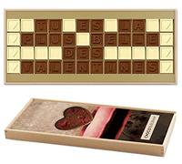 Chocotélégramme « Tu es la plus belle des Valentines » | Message d?amour en chocolat| Idée cadeau Saint Valentin | Offrir | Femme | Romantique | Chérie | Amoureux | Amoureuse