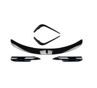 Chocs Corps Pelles Garde pour BMW Série 3 E90 E91 M-Tech Sport Pré-lci 320i 330i Lèvre Pare-Chocs Avant + Couvercle d'angle Becquet Latéral + Garniture Séparateur Ventilation