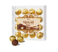 ChocZero - Truffes au chocolat Keto - Sans sucre ajouté - Chocolat sain de qualité supérieure - Cadeau à faible teneur en glucides - 16 truffes de noisettes emballées individuellement - 240 ml au