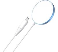 ChoeTech chargeur amovible sans fil MagSafe 15W pour iPhone12/13/14, bleu