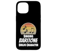 Choeur drôle Acapella Chanteur Chantant Baryton Musicien Musicien Coque pour iPhone 15