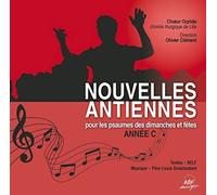 Choeur Orphée - Nouvelles antiennes pour les psaumes des dimanches et fêtes : Année C