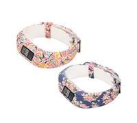 Chofit - 2 bracelets de rechange colorés en silicone souple pour Vivofit Jr/Jr.2 par Garmin (le traceur n'est pas inclus), Style-3