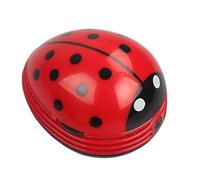 Chofit Adorable Mini aspirateur de Bureau Portable Beetle Balayeuse de miettes Mini Hoover (Rouge)