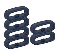 Chofit Bagues de Rechange sécurisées compatibles avec Garmin Venu Sq 2/Venu 2 Plus/epix Pro 42 mm/Approach S70 42 mm en Silicone - Boucle de sécurité de 20 mm (Bleu)