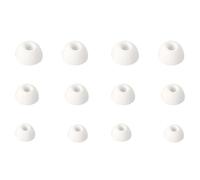 Chofit Bouchons d'oreille compatibles avec Jabra Elite 4 écouteurs, Bouchons d'oreille en Silicone Souple, Coussinets de Rechange pour Elite 4 (Pas pour E4 Active), 3 Tailles, 6 Paires (Blanc)