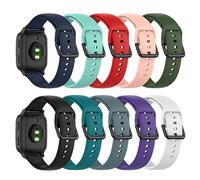 Chofit Bracelet compatible avec Garmin Venu Sq Music/Venu Sq, 20 mm, bracelet de rechange en silicone souple pour montre intelligente Venu Sq Music/Venu Sq/Venu Sq
