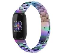 Chofit Bracelets compatibles avec Fitbit Inspire 3, bracelet de rechange en acier inoxydable pour Inspire 3