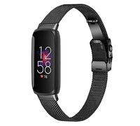 Chofit Bracelets compatibles avec Fitbit Inspire 3, bracelet de rechange fin tissé en acier inoxydable léger pour Inspire 3