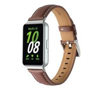 Chofit Bracelets compatibles avec Samsung Galaxy Fit 3, bracelet de rechange en cuir souple réglable pour Galaxy Fit3 SM-R390, taille unique, Cuir, Pas de gemme