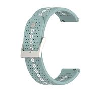 Chofit Bracelets compatibles avec Suunto 5 Peak, bracelet de rechange en silicone de 22 mm avec trous colorés, accessoires pour montre intelligente Suunto 5 Peak (ardoise)