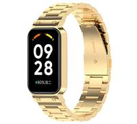 Chofit Bracelets compatibles avec Xiaomi Smart Band 8 Active Strap Bracelet de rechange en acier inoxydable pour Xiaomi Smart Band 8 Active, taille unique, Métal, Pas de gemme