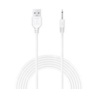 Chofit Câble de charge de rechange compatible avec Tracys Dog/Tracy's Dogg, câble de charge USB Chargeur rapide DC 2,5 mm Jack, blanc (1)