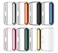 Chofit Coques compatibles avec Samsung Galaxy Fit 3 SM-R390, coque de protection en TPU souple plaqué, coque de protection blindée pour Galaxy Fit3 (8 couleurs)