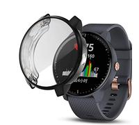 Chofit Cover pour Vivoactive 3 Music Coque de Protection en TPU Souple Plaqué Coque de Protection intégrale Compatible avec Garmin Vivoactive 3 Music GPS Smartwatch